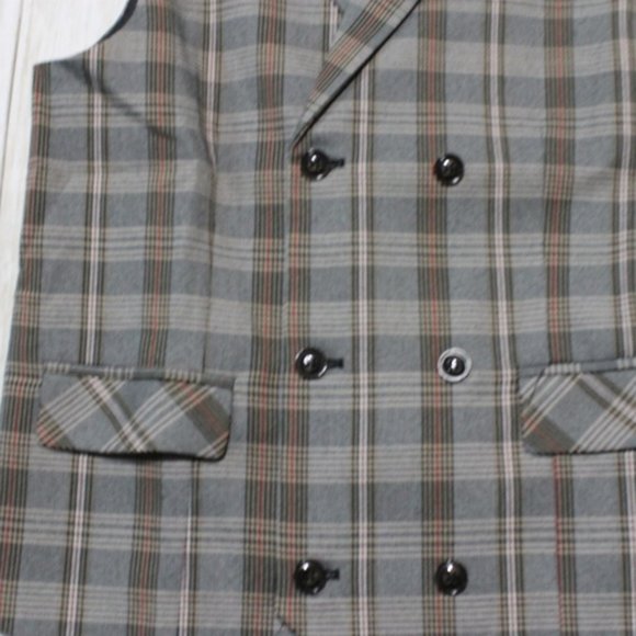 Double Breasted Vest M - Picture 4 of 5